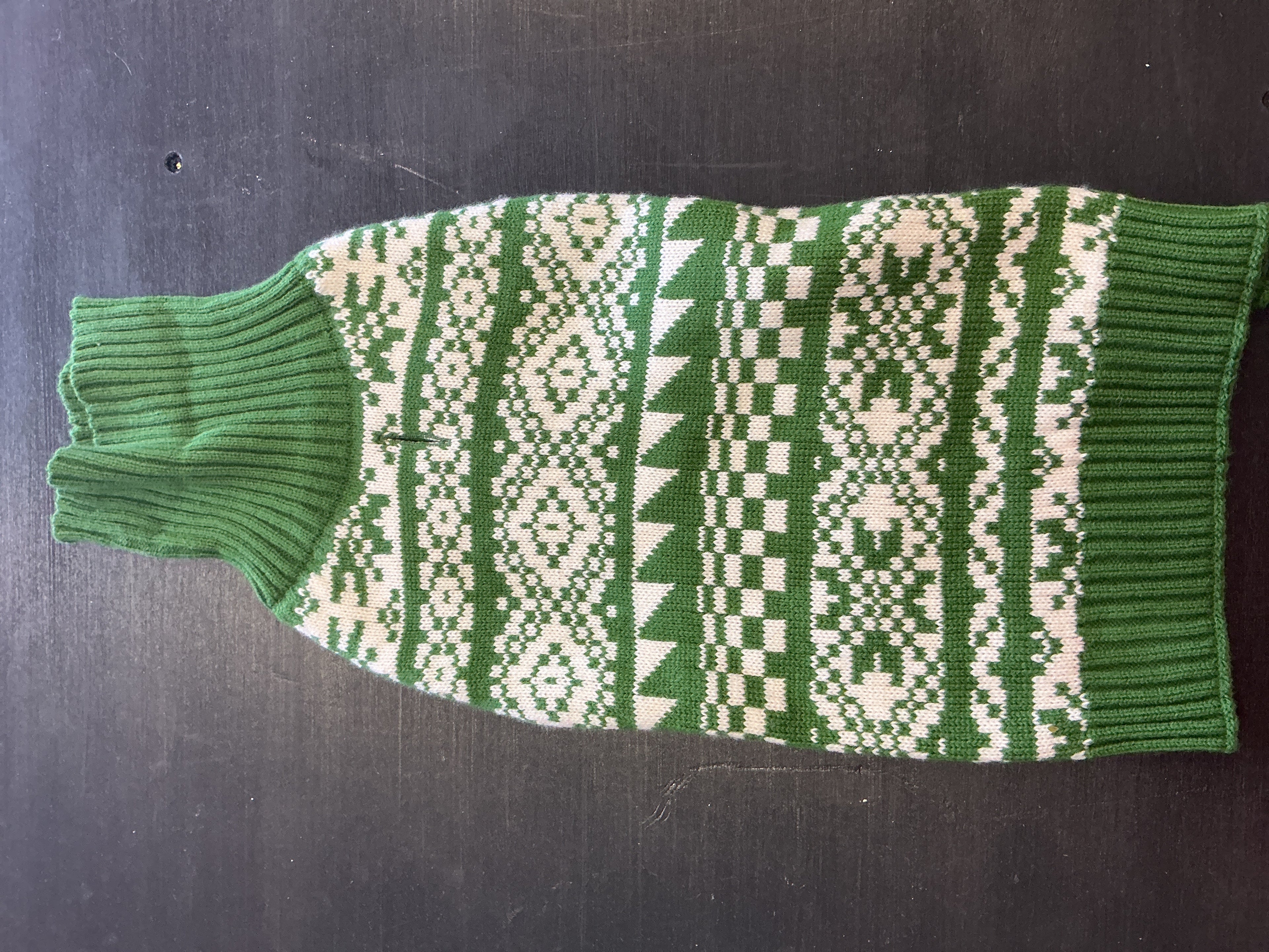 argyle Dog Sweater